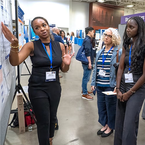 A poster presentation at AcademyHealth