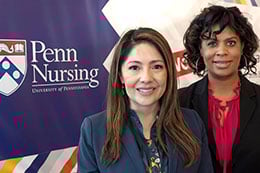Adriana Perez and Margo Carthon