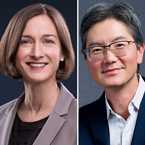 Catherine McDonald and Andy Tan